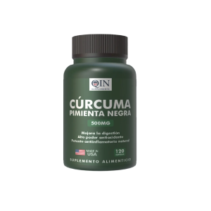 Curcuma pimienta negra 120 capsulas