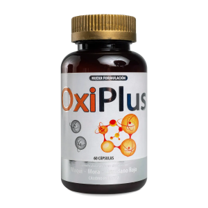 Oxi Plus - Arándano Rojo / Maqui / Mora - 60 Cápsulas