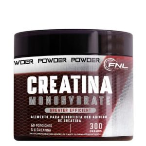 Creatina Monohidratada en Polvo, 300 gr.
